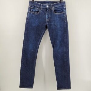 Bonobos Jeans 30x32 Blue Tailored Fit Dark Wash Denim Pants Mens‎